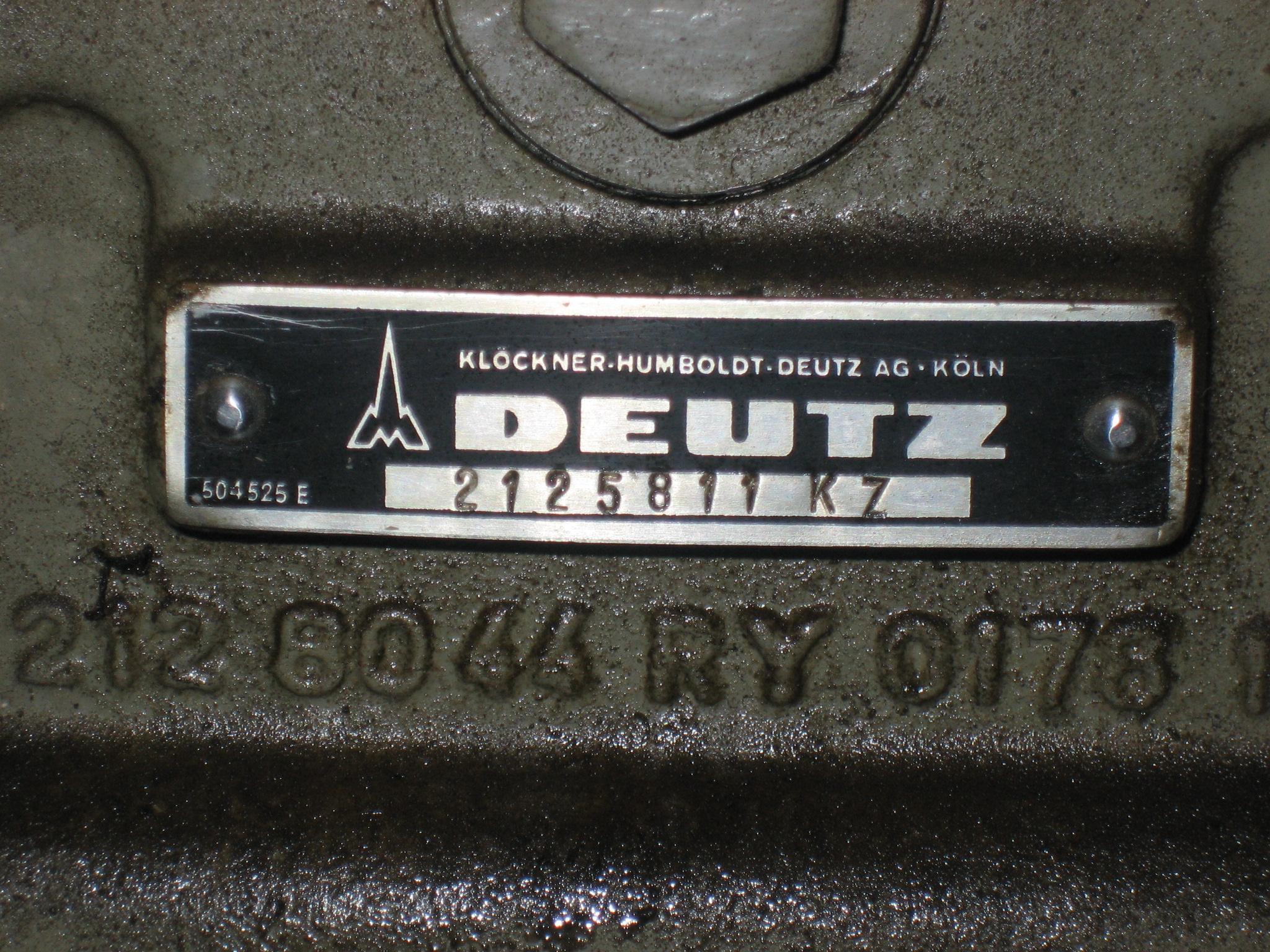 Bomba inyeccin Deutz BV 6 M 628