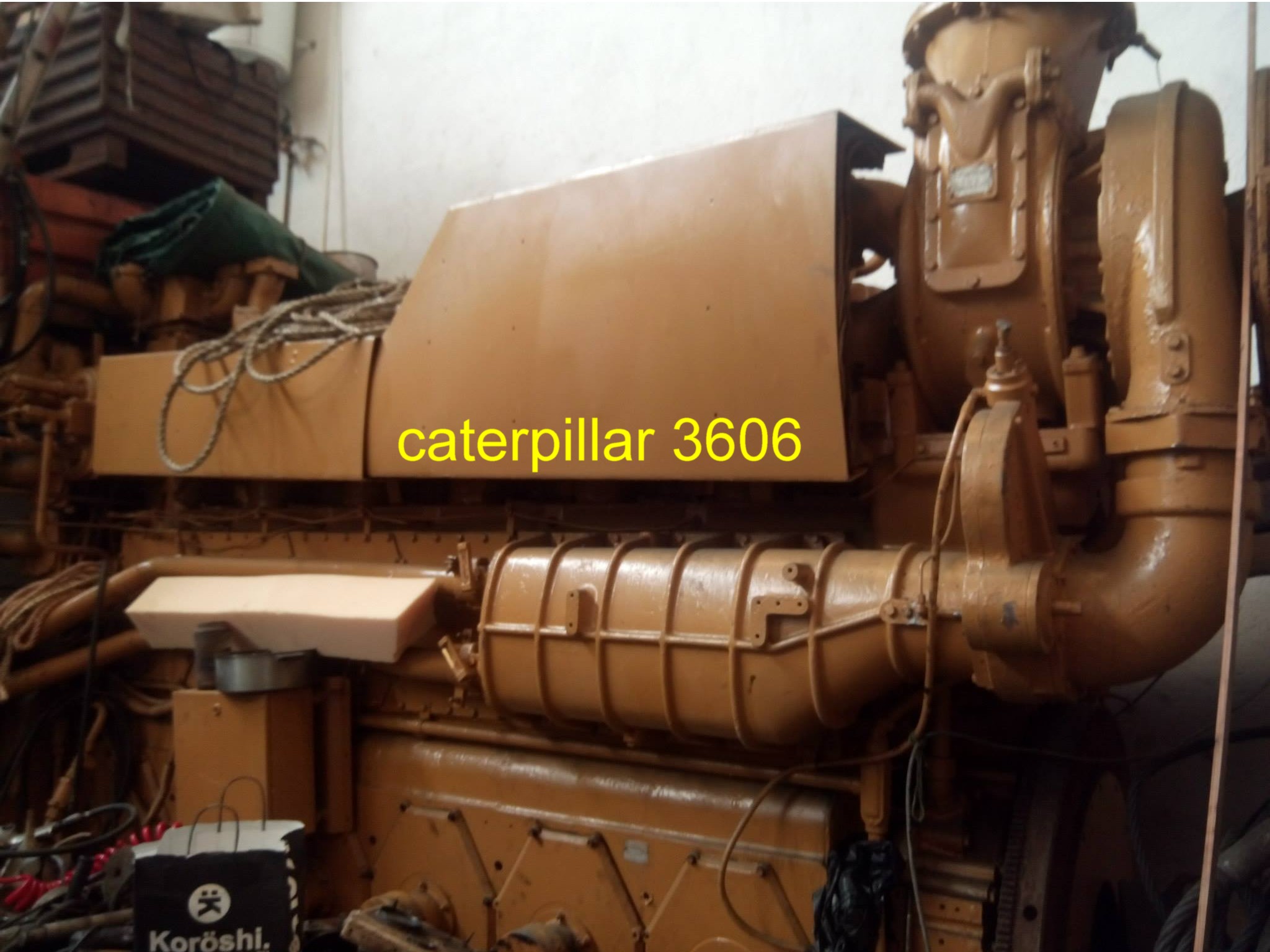Motor cat3606 2750 c.v 1000 r.p.m