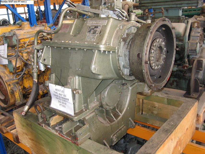 reintjes WAF660 radio:5,95:1 reparada lista