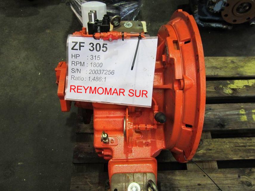 ZF Modelo: ZF 305 Potencia: 315 HP 1800 r.p.m