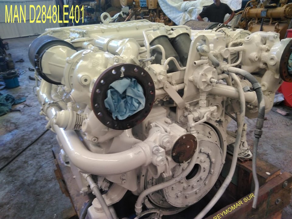 Motor man D2848LE 679 c.v 2100 r.p.m